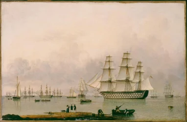 H.M.S. Queen in Portsmouth / Ward of Hull